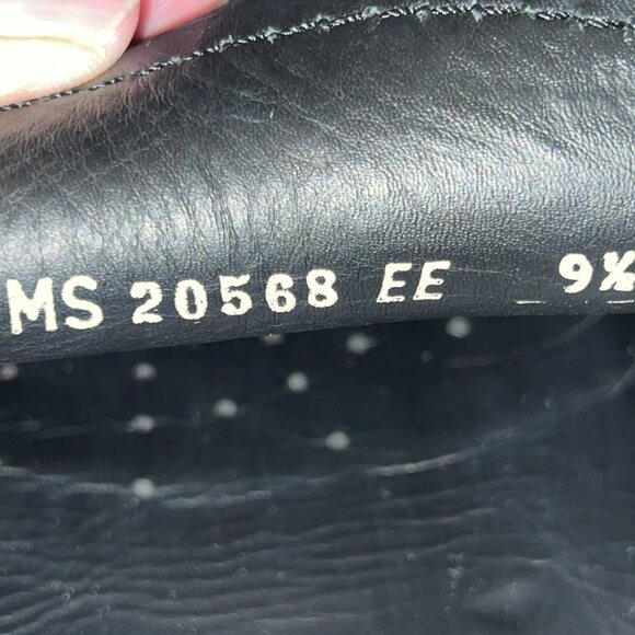 $969 Authentic SALVATORE FERRAGAMO Made in ITALY Black Leather Loafers Sz.9.5 EE main image 14